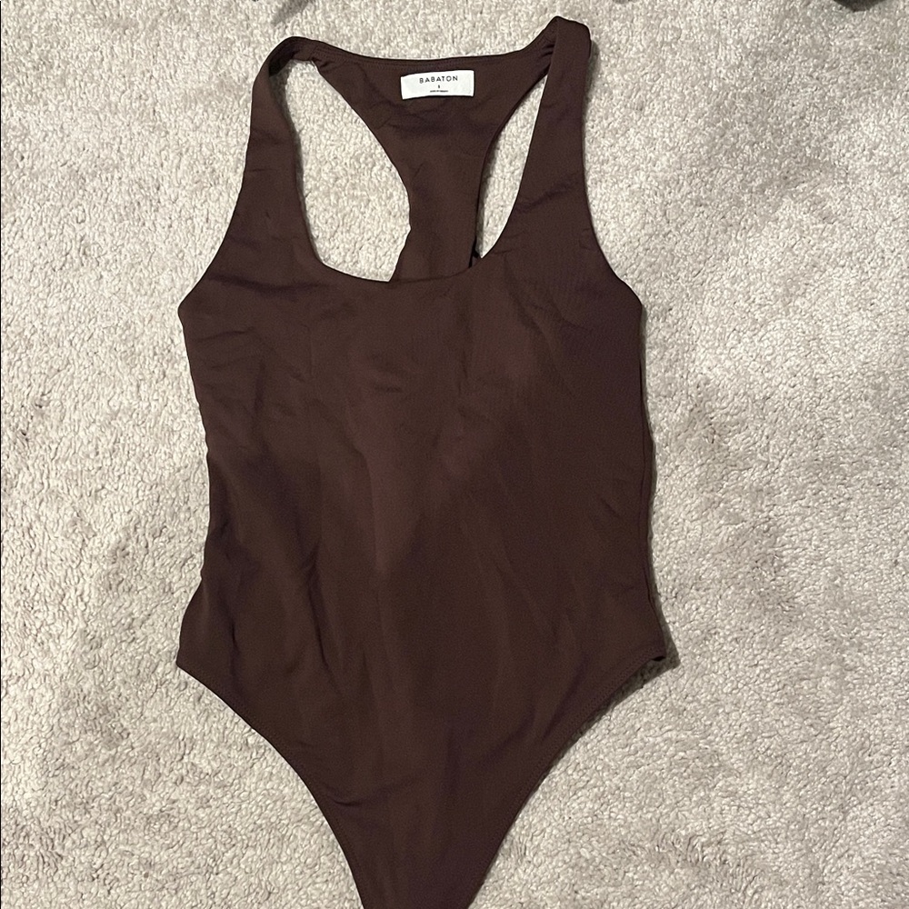 Babaton Chocolate Bodysuit
